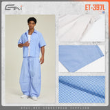 Etai men's fashion striped wide-leg cropped pants - lightweight, high-quality drawstring casual trousers for summer