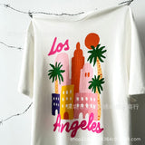 saint m t shirts  s.m. los angeles exclusive crew neck pullover short sleeve tee - wholesale