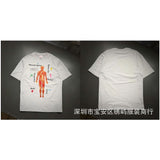 saint m t shirts  s.m cartoon series graphic crewneck pullover short sleeve t-shirt - wholesale