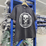 saint m t shirts  s.m. crew neck t-shirt with skull graphic