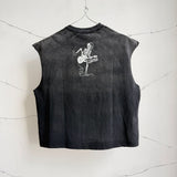 saint m t shirts  s.m. evil spirit pirates limited edition pullover casual tank top - wholesale single piece