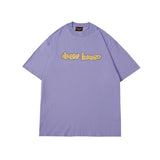 Drew house t-shirt - spring/summer collection - d@ew creative letter print crew neck pullover short sleeve - wholesale