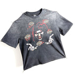 saint m t shirts  s.m harley quinn graphic crewneck short sleeve t-shirt - wholesale