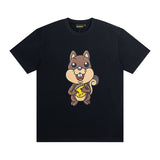 Drew house t-shirt - premium spring/summer collection - smiley face, squirrel & chestnut design - crew neck, pullover, short sleeve - wholesale single piece