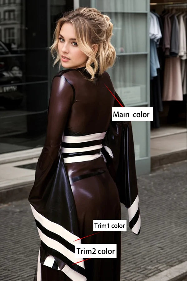 Women Latex Dresses Nyx Goddess