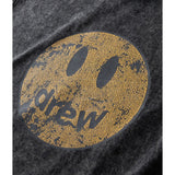 Drew house t-shirt - spring/summer d@ew smiley face letter heavyweight washed tank top