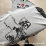 saint m t shirts  s.m. spoof suzuki limited edition pullover casual vest - wholesale