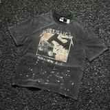 saint m t shirts  s.m collaboration graphic crewneck t-shirt - wholesale