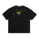 saint m t shirts  s.m clown batman graphic crew neck short sleeve tee