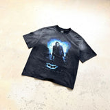 saint m t shirts  s.m. dark knight joker crew neck pullover short sleeve t-shirt - wholesale