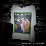 saint m t shirts  s.m world tour commemorative crew neck pullover short sleeve t-shirt - wholesale