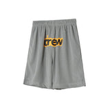 Drew house pants - european and american streetwear brand - spring/summer smiley face mesh drawstring casual shorts