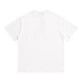 Drew house t shirt spring and summer d@ew dissolving smiley face pattern round neck pullover short sleeves
