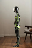 Man Latex Catsuits Tron Gen Shoulder Zipper