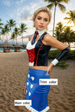 The Server Flirt Womens Latex Skirt with Hearts