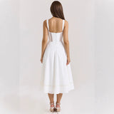 Women's dress: amazon cross-border fashion, european & american style, elegant, gentle, slimming, floral print, spaghetti strap, fairy-like dress for women