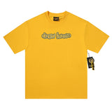 Drew house t-shirt - spring/summer d@ew rubber stripe letter graphic crew neck pullover short sleeve - wholesale single piece