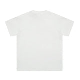 Drew house t-shirt - spring/summer - d@ew smiley face embroidered letter crew neck short sleeve