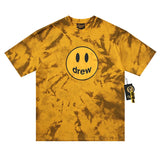 Drew house t-shirt - spring/summer d@ew tie-dye collection - graphic crew neck pullover short sleeve