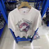 saint m t shirts  s.m collaboration graphic crewneck t-shirt - wholesale