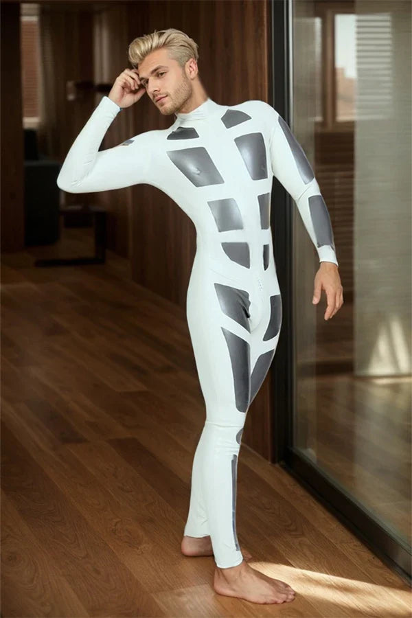 Man Latex Catsuits Sci Fi
