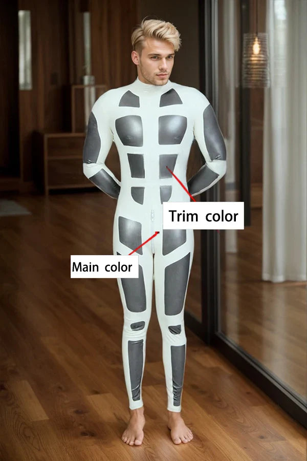 Man Latex Catsuits Sci Fi