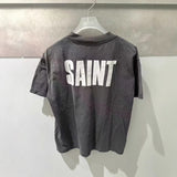 saint m t shirts  s.m. friends graphic crewneck short sleeve tee