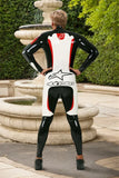 Men Latex Catsuits Motogp Biker