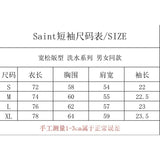 saint m t shirts  s.m collaboration graphic crewneck t-shirt - wholesale