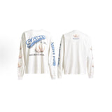 Saint m hoodie fall and winter s.m heart cookie pattern round neck pulloverlong sleeves