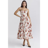 Women's dress - export quality, amazon style, long summer dress, cross-border sexy backless cami, gentle style dress for women