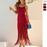 Women's dress - spring european & american style - wholesale women's dress - wish & amazon - sexy deep v cami bodycon dress