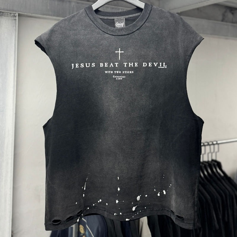 saint m t shirts  s.m. constantine limited edition pullover casual tank top - wholesale