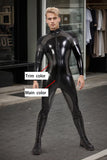 Man Latex Catsuits Nebulistic Front Zipper