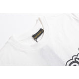 Drew house t shirt spring and summer d@ew dissolving smiley face pattern round neck pullover short sleeves