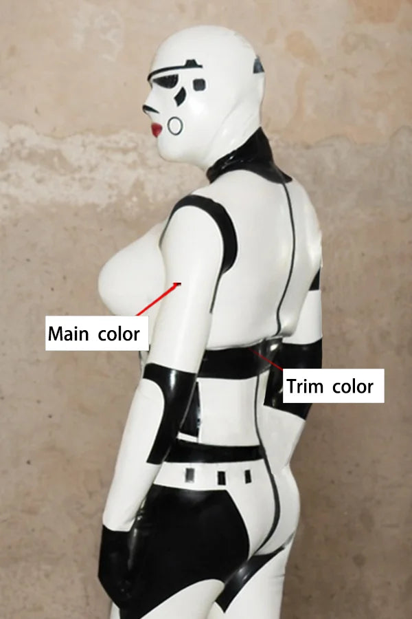Women Latex Catsuits Startrooper Sci Fi