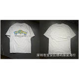 saint m t shirts  s.m cartoon series graphic crewneck pullover short sleeve t-shirt - wholesale