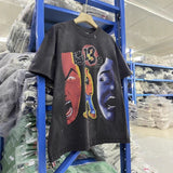 saint m t shirts  s.m. collaboration graphic crewneck t-shirt - wholesale