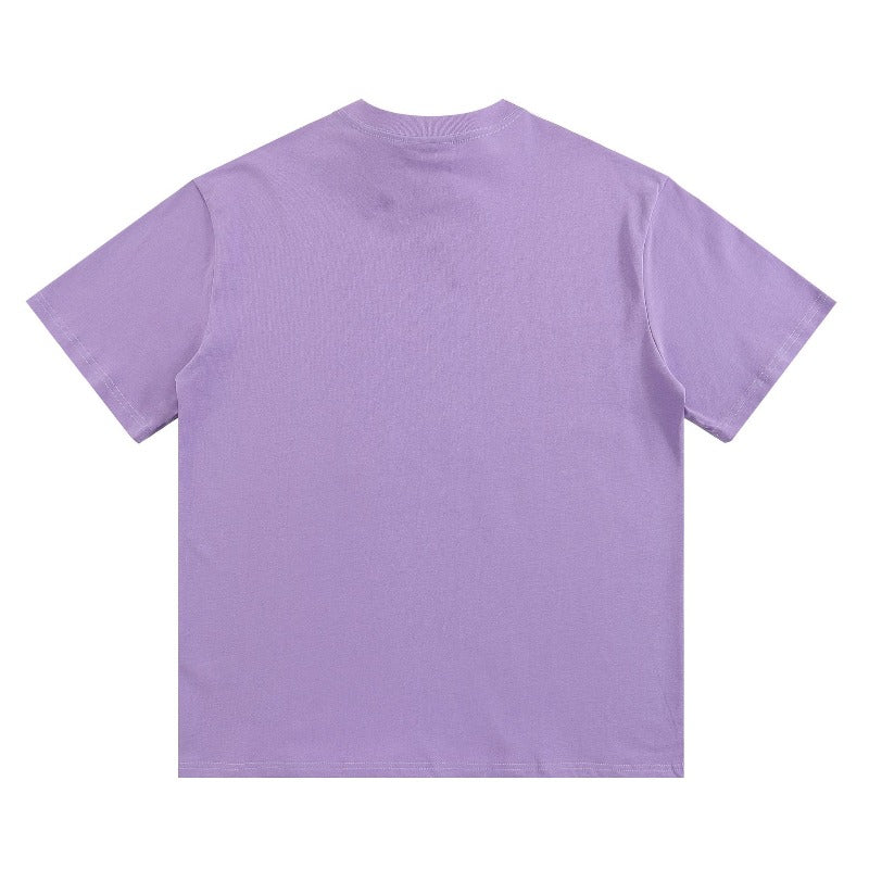 Drew house t shirt spring and summer d@ew smiley balloon pattern round neck pullover short sleeves
