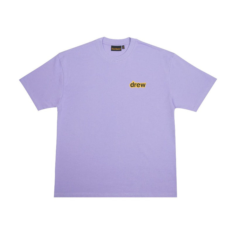 Drew house t-shirt - autumn/winter d@ew bear letter print crew neck pullover short sleeve - wholesale single piece