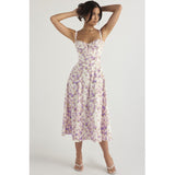 Women's dress: amazon bestseller - summer chic, elegant, high-end, spaghetti strap, soft & feminine style - french-inspired dress for women