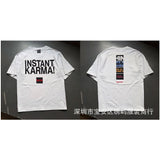 saint m t shirts  s.m cartoon series graphic crewneck pullover short sleeve t-shirt - wholesale