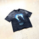 saint m t shirts  s.m. dark knight joker crew neck pullover short sleeve t-shirt - wholesale
