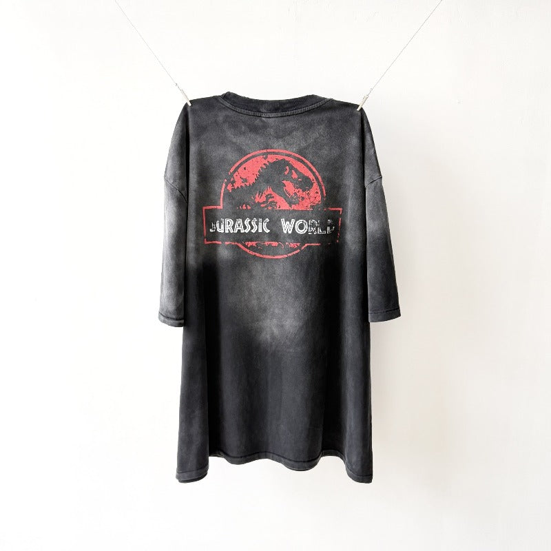 saint m t shirts  s.m. jurassic park limited edition crew neck short sleeve tee