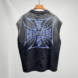 saint m t shirts  s.m. purple flame motorcycle limited edition crew neck pullover tank top - wholesale