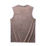 Drew house t-shirt - spring/summer d@ew classic letter heavyweight washed tank top