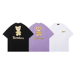 Drew house t-shirt - spring/summer d@ew cartoon bear graphic crew neck pullover short sleeve - wholesale single piece