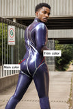 Man Latex Catsuits Trooper Back Zipper