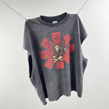 saint m t shirts  s.m cartoon band graphic crewneck pullover tank top - wholesale