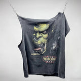 saint m t shirts  s.m warcraft graphic crewneck pullover tank top - wholesale
